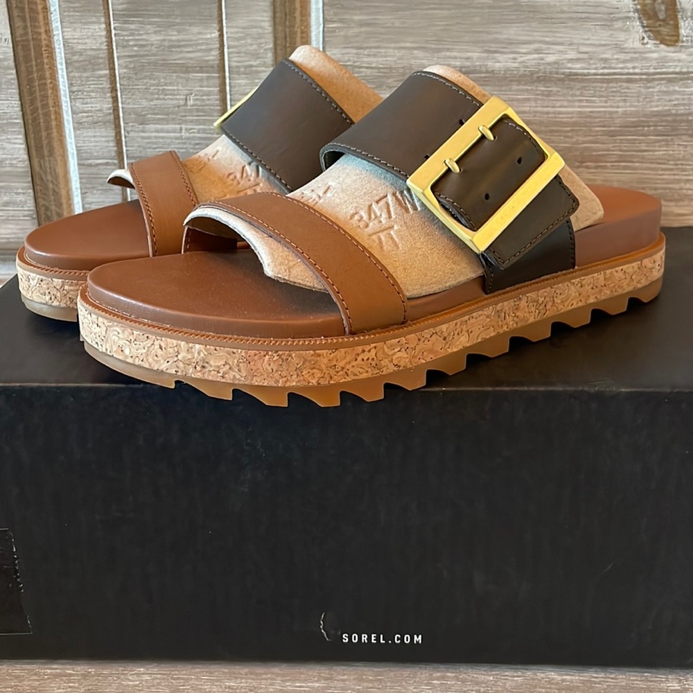 NWT! SOREL ROAMING SLIDE SANDAL! Women’s 7